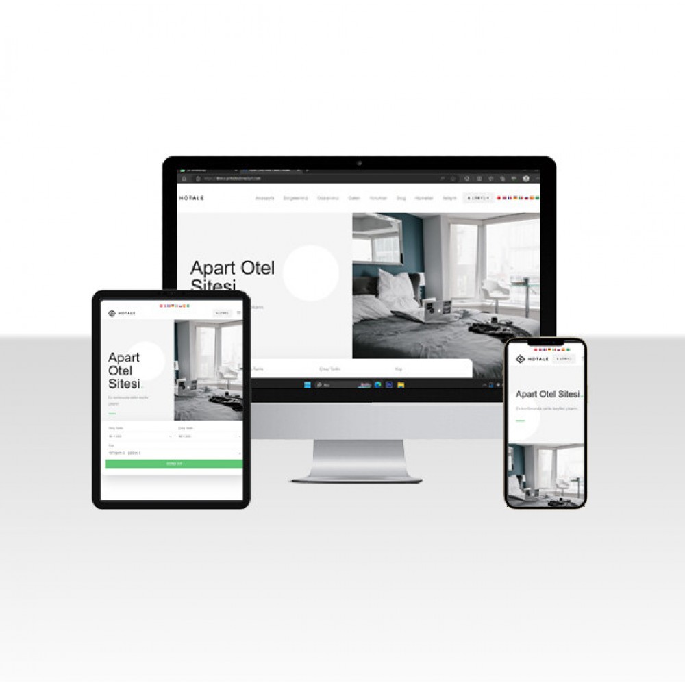 Apart Otel Web Paketi Hotale