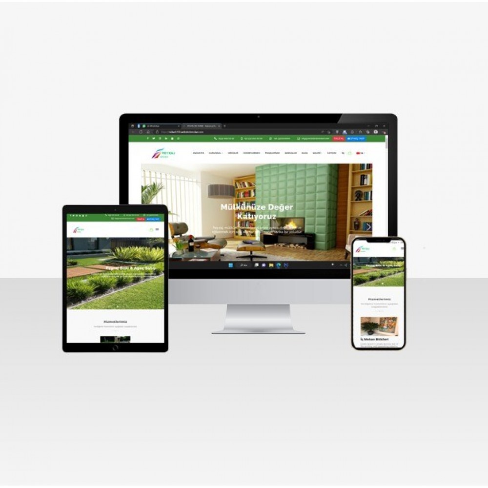 Peyzaj / Tarım / Ziraat Web Paketi