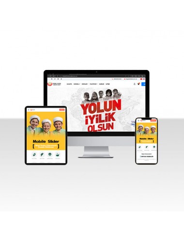 Dernek ve Bağış Web Site Paketi