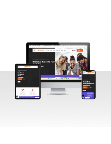 İthalat ve İhracat Firması Web Sitesi Paketi - Europa