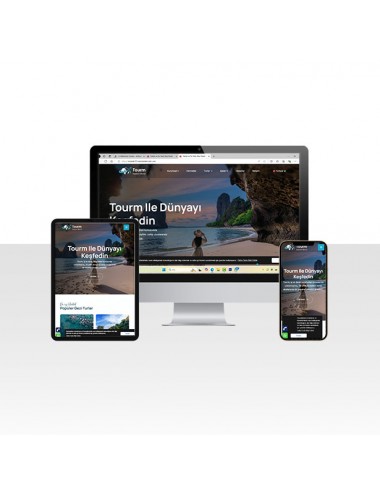 Turizm ve Tur Acentesi Web Sitesi Scripti - Tourm