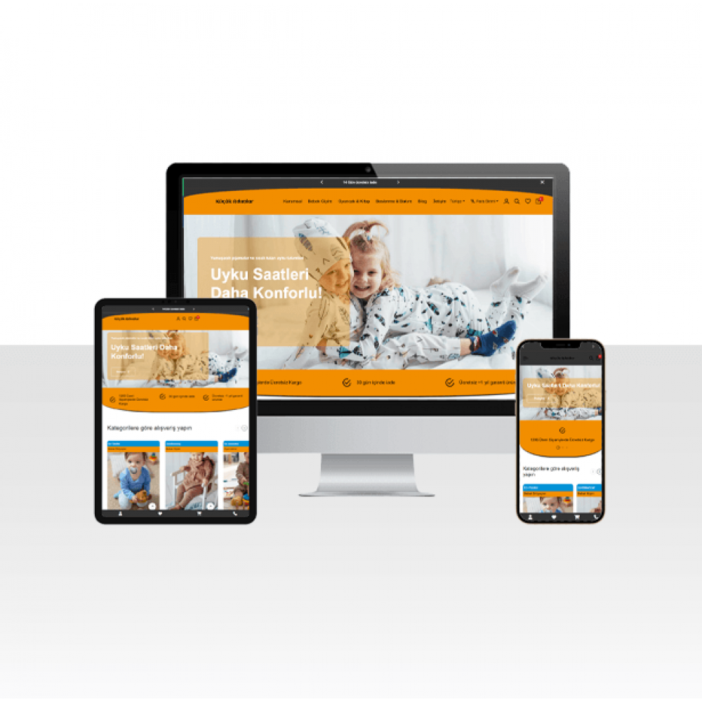 E-Ticaret Çocuk Giyim ve Oyuncak Satış Sitesi - Gag