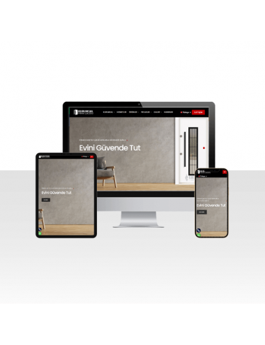 Hazır Çelik Kapı Firması Web Sitesi Paketi - Kubbe