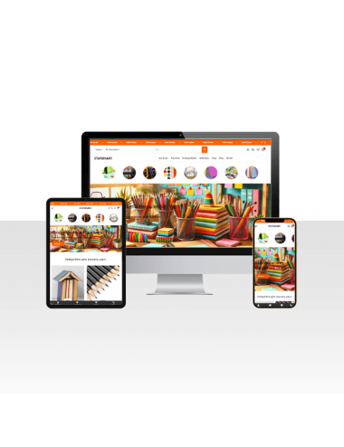 E-Ticaret Kırtasiye Ürünleri Satışı Web Sitesi – Stationary