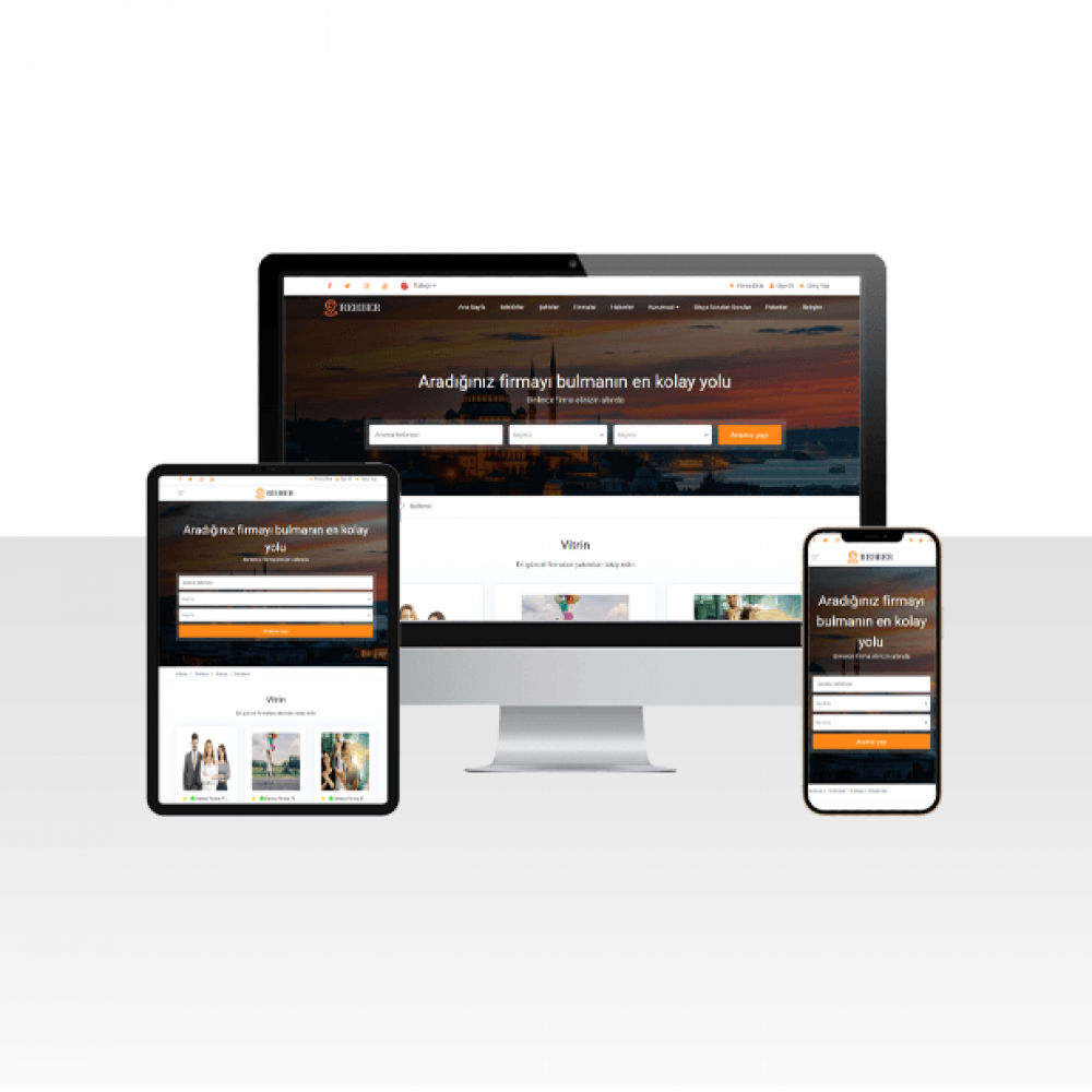 Hazır Firma Rehberi Scripti Web Paketi - Taliyo