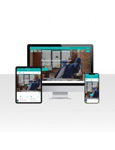 Finans ve Yatırım Danışmanlığı Web Sitesi Paketi - Finance